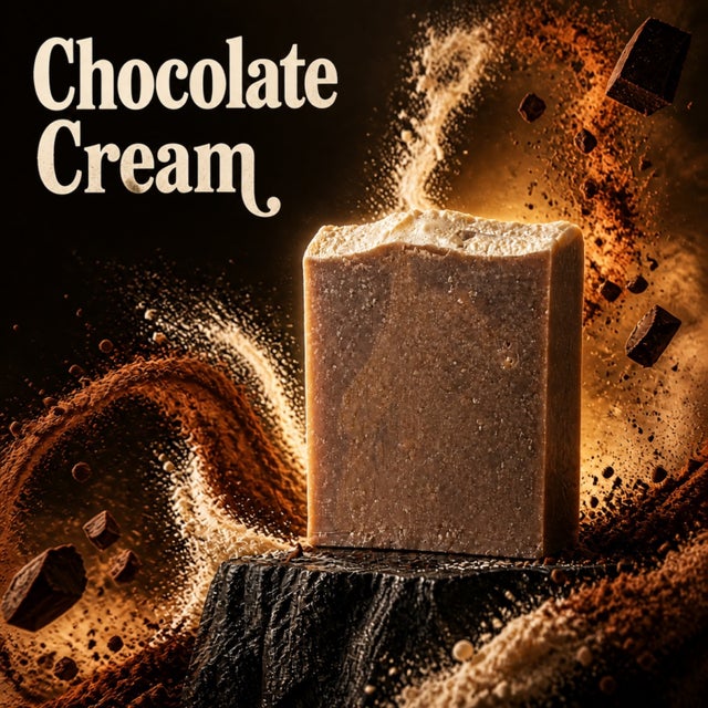Chocolate Cream handmade soap