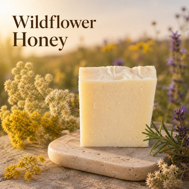 Wildflower Honey handmade soap